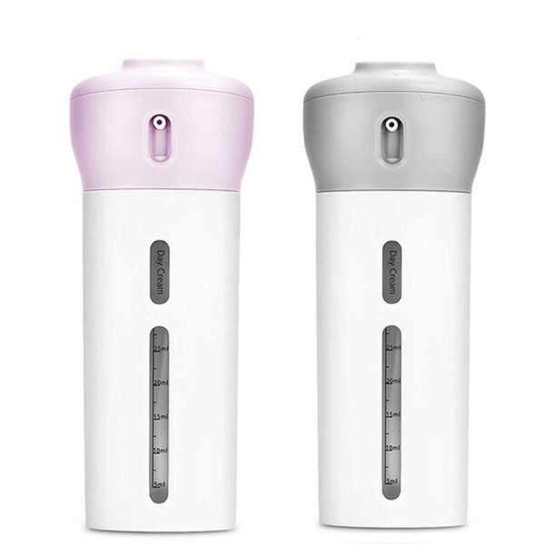 Travel Dispenser (Pink+Gray)