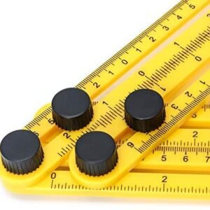 Multifunctional folding ruler